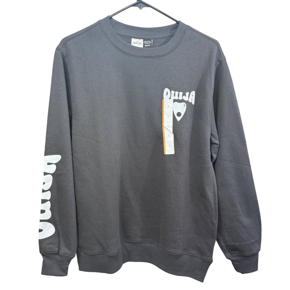 Ouija Crewneck Sweatshirt Cotton/Polyester Gray Small Graphic Print - Picture 2 of 6